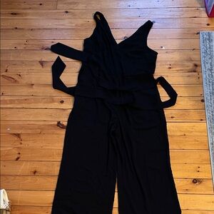 a new day Black Sleeveless Jumpsuit